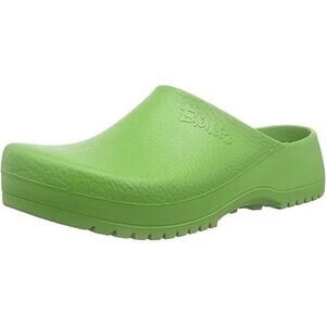 Birkenstock Super-Birki Polyurethane Apple Green Womens 7-7.5 Men 5-5.5 NIB